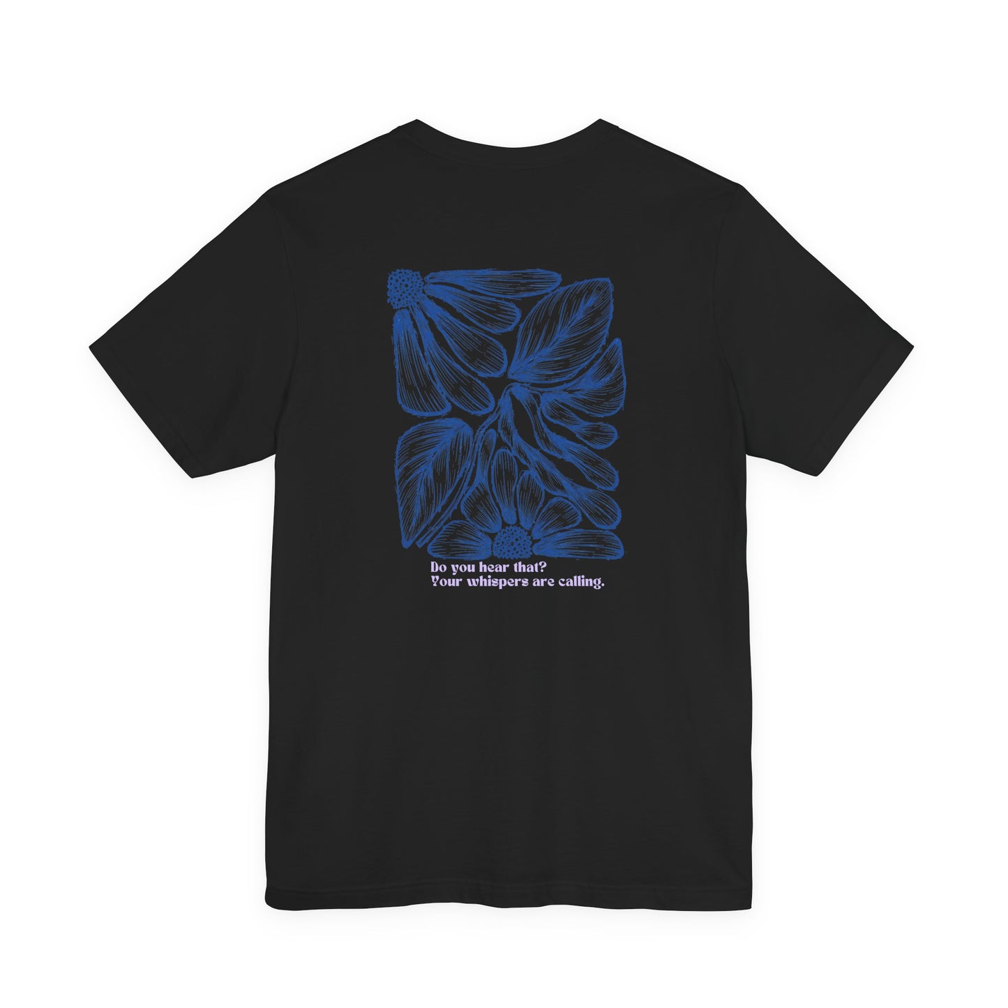 Floral Whisper Tee — Pastel Botanical Graphic T-Shirt