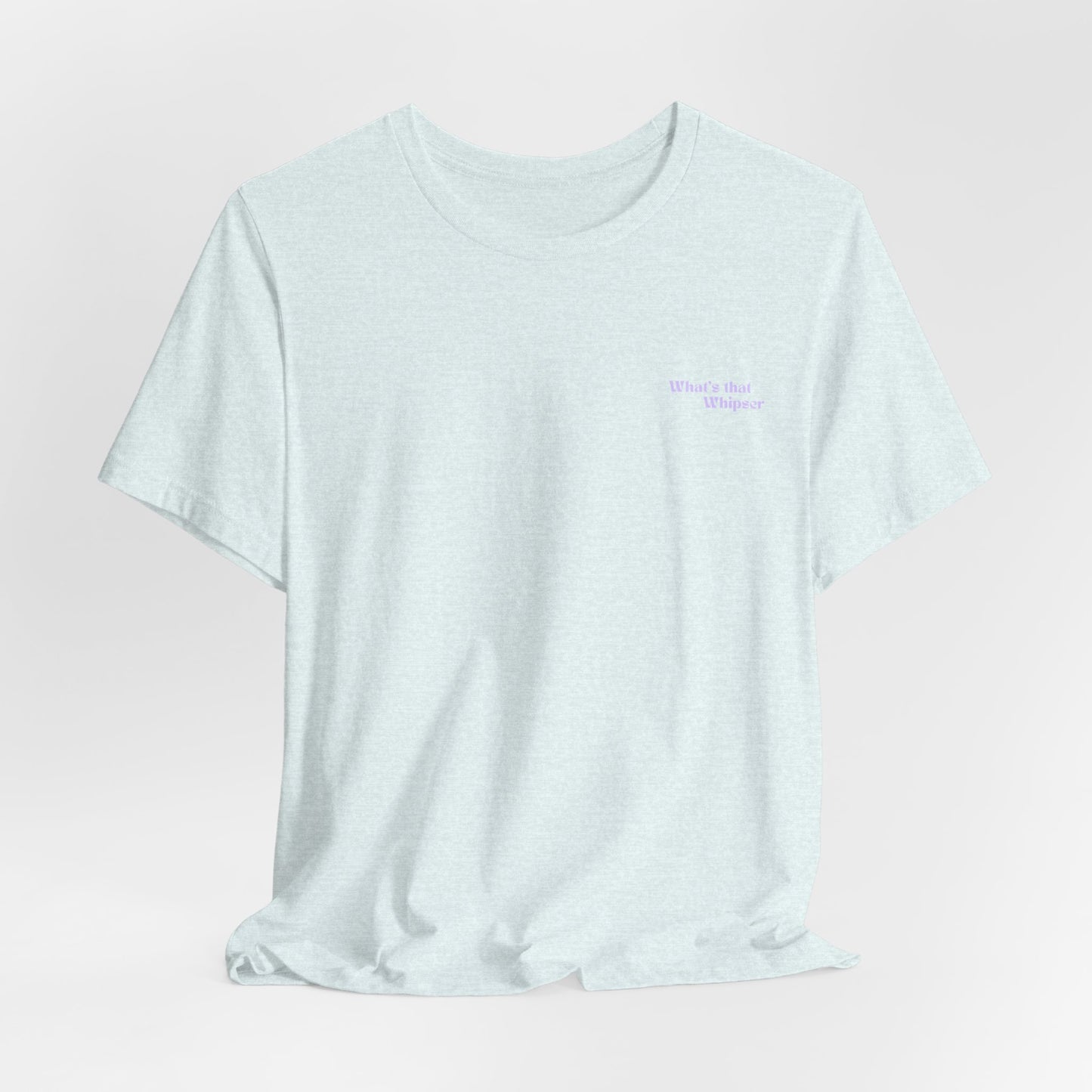 Floral Whisper Tee — Pastel Botanical Graphic T-Shirt