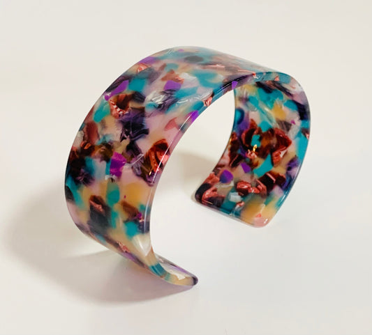 Blue Cuff Bracelet